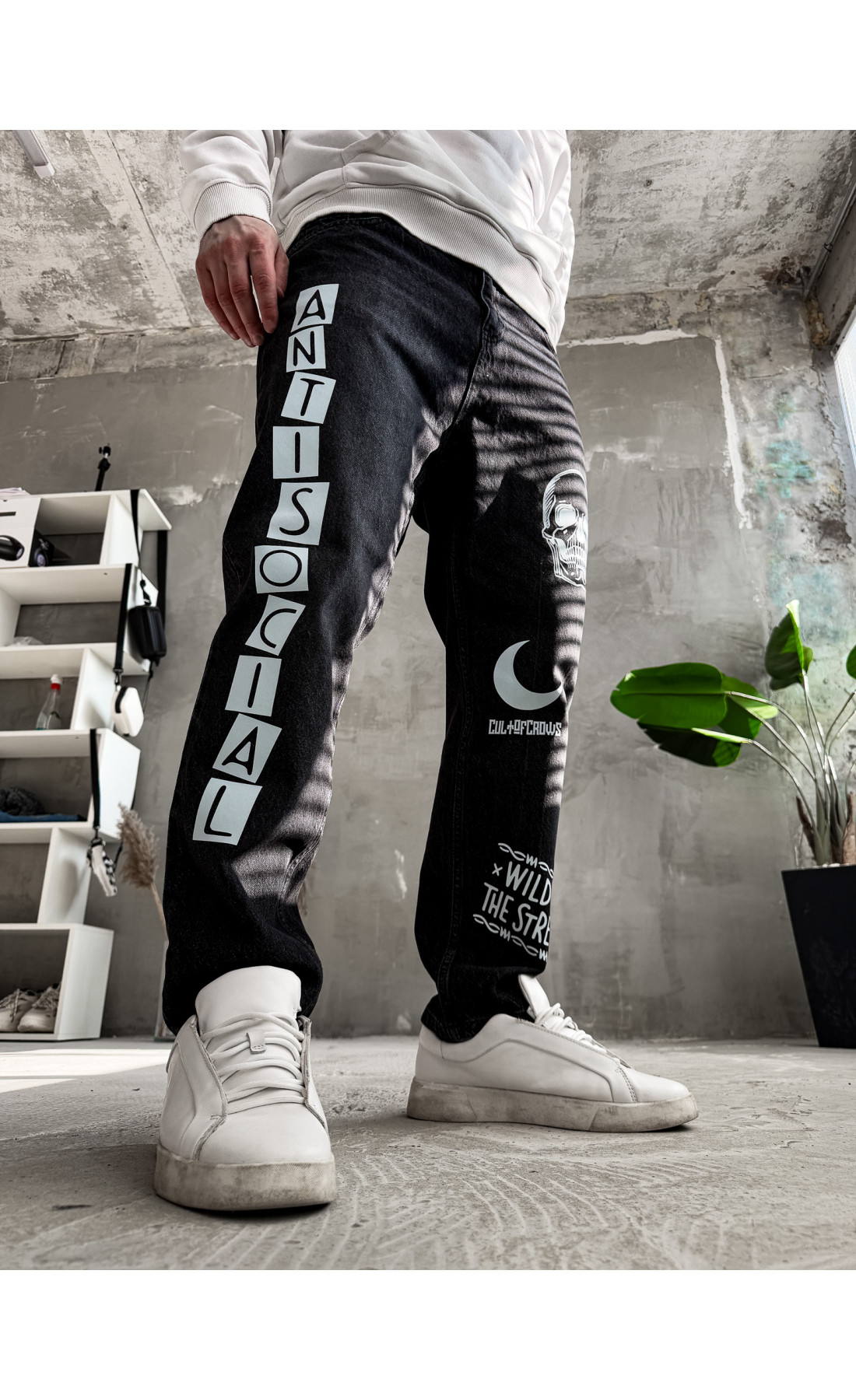 Джинси дтф чоловічі не утеплені  вільна посадка