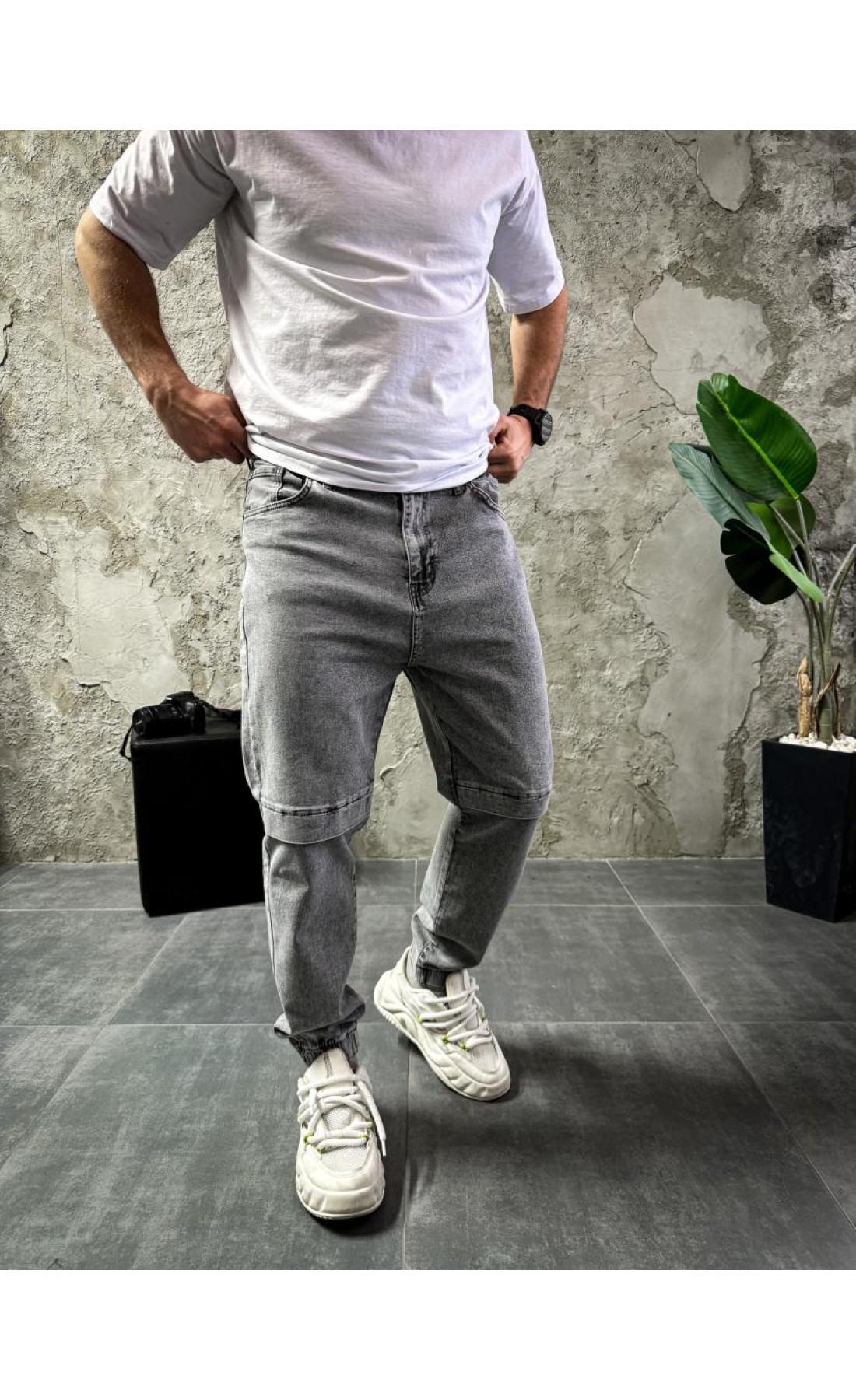 Джинси чоловічі  весна літо не утеплені хайп чоловічий одяг