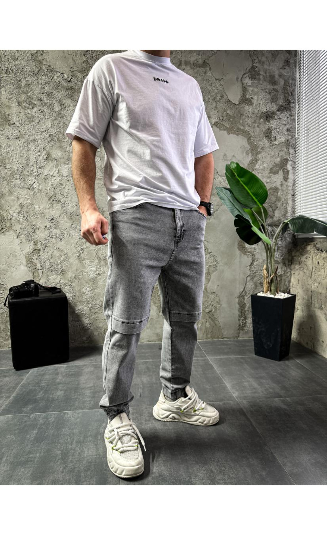 Джинси чоловічі  весна літо не утеплені хайп чоловічий одяг