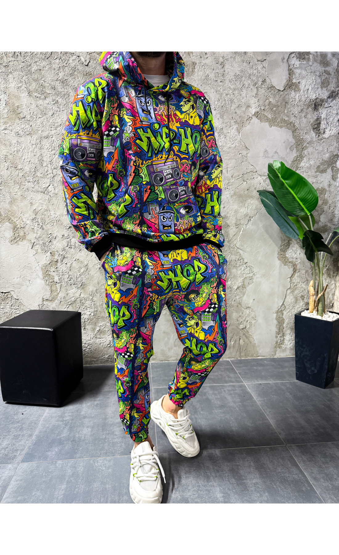 Спортивний костюм drapp стильний модний худі штани з принтом осінь зима