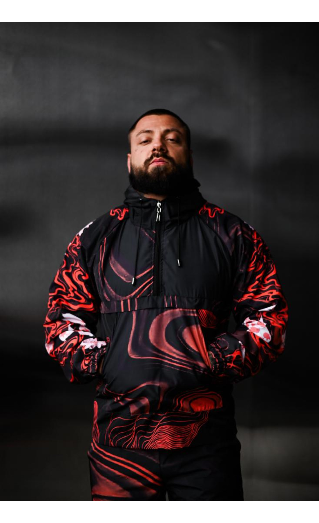 Костюм анорак джогери стильний різні кольори виробництво україна принтований