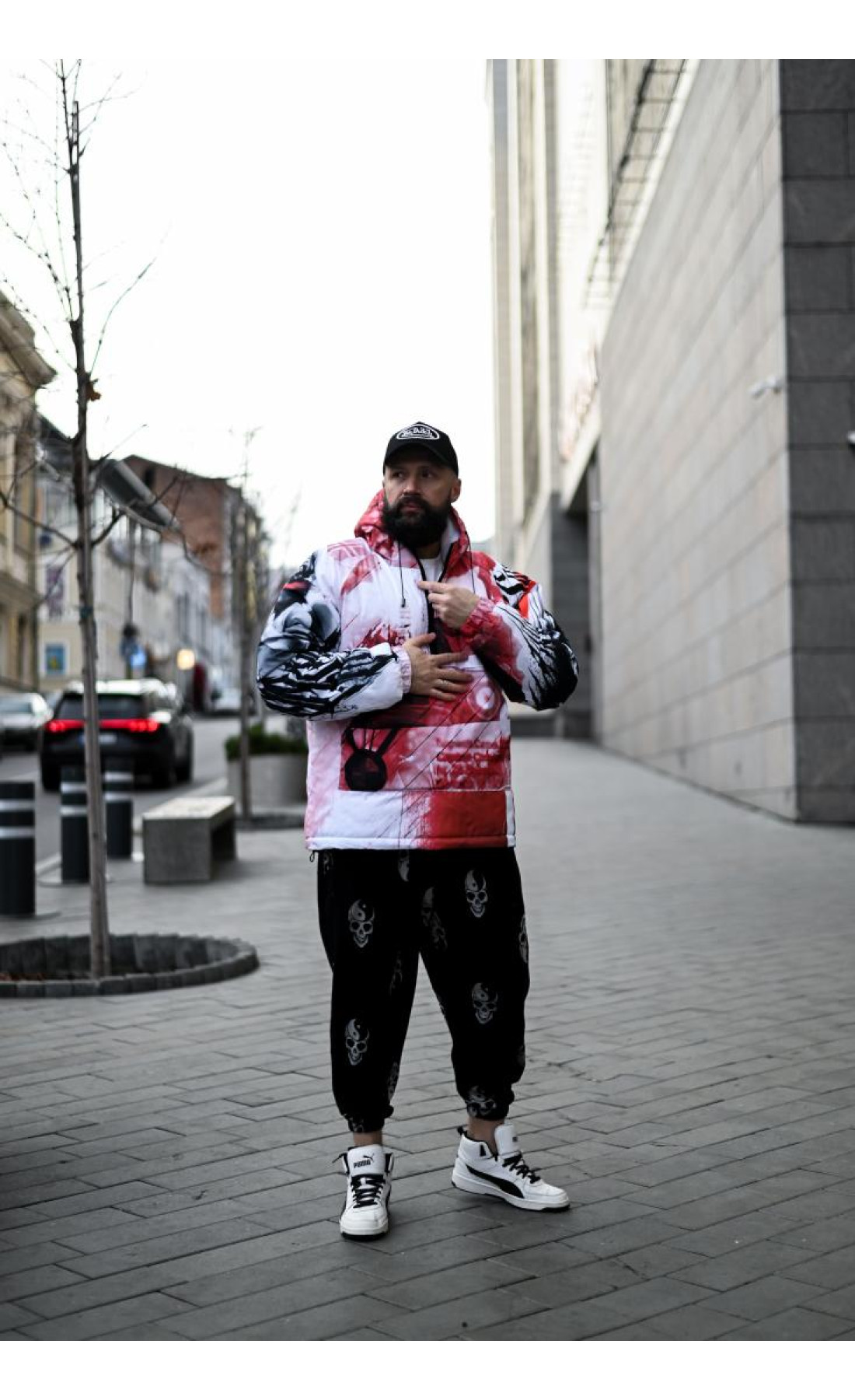 Анорак стильний зима осінь весна  принтований драпп drapp