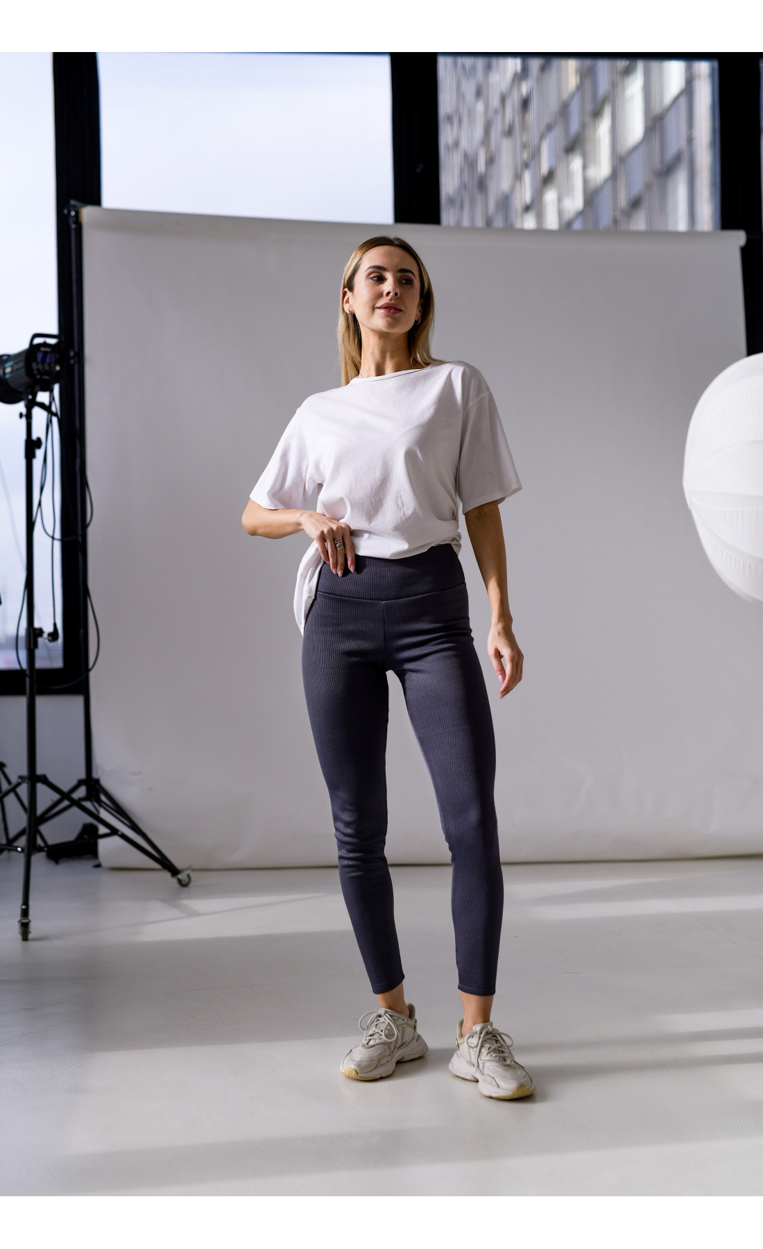 Легінси утеплені жіночі на флісі  осінь зима