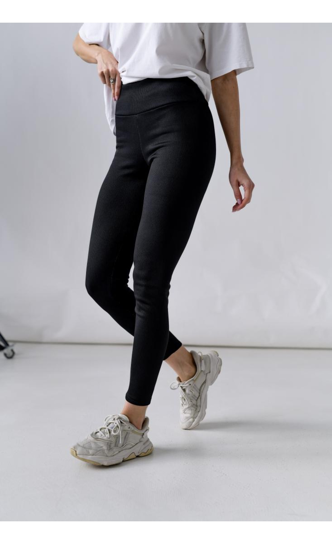 Легінси утеплені жіночі на флісі  осінь зима