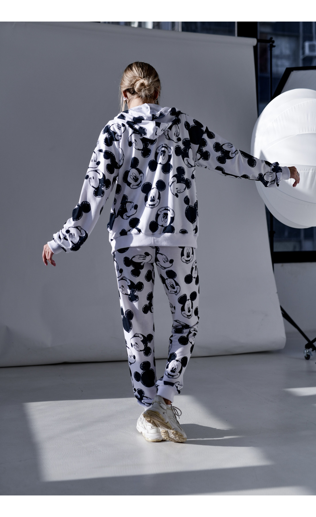 Жіночий спортивний костюм кофта штани осінь весна принтований колекція