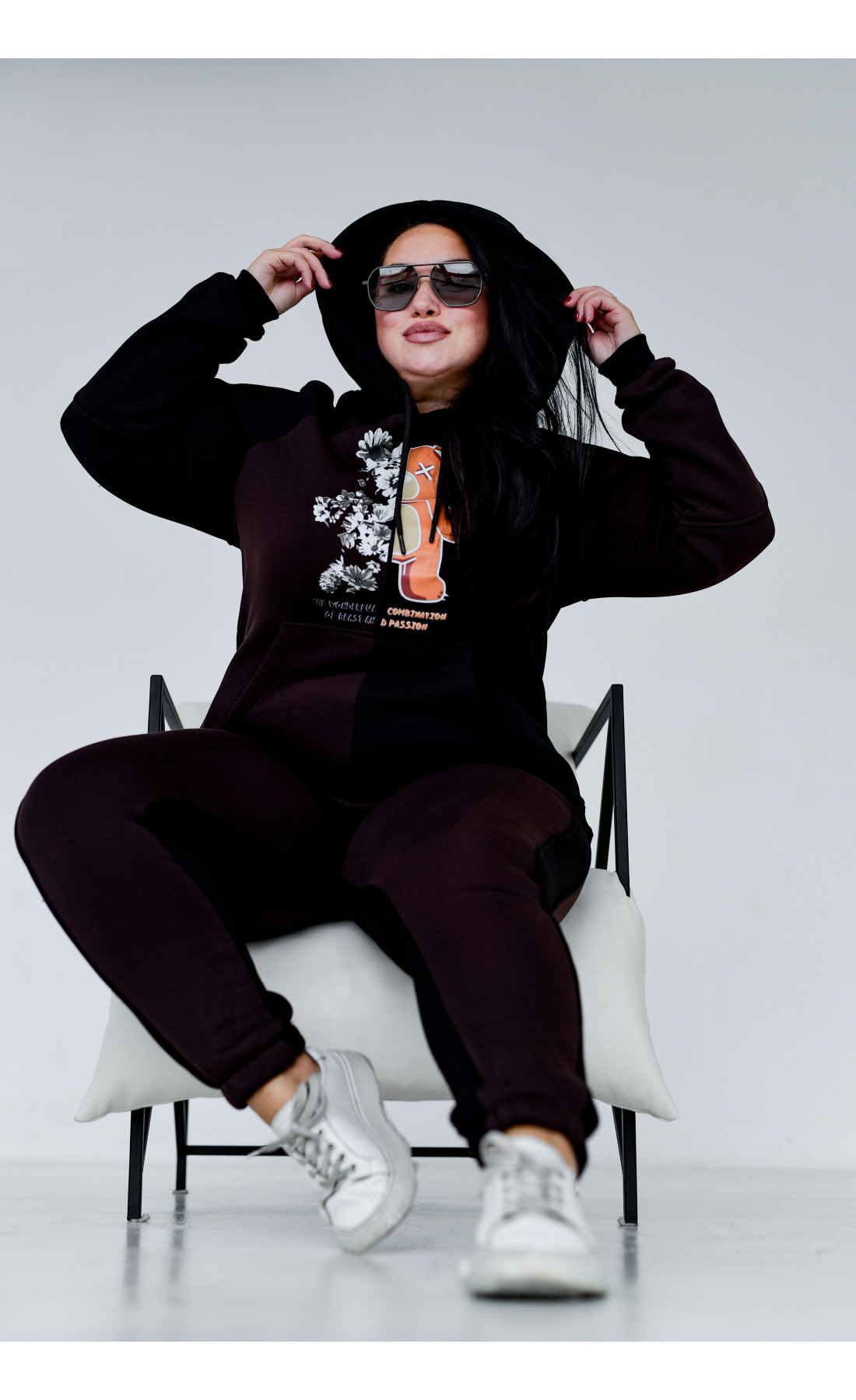 Спортивний костюм на флісі унісекс стильний