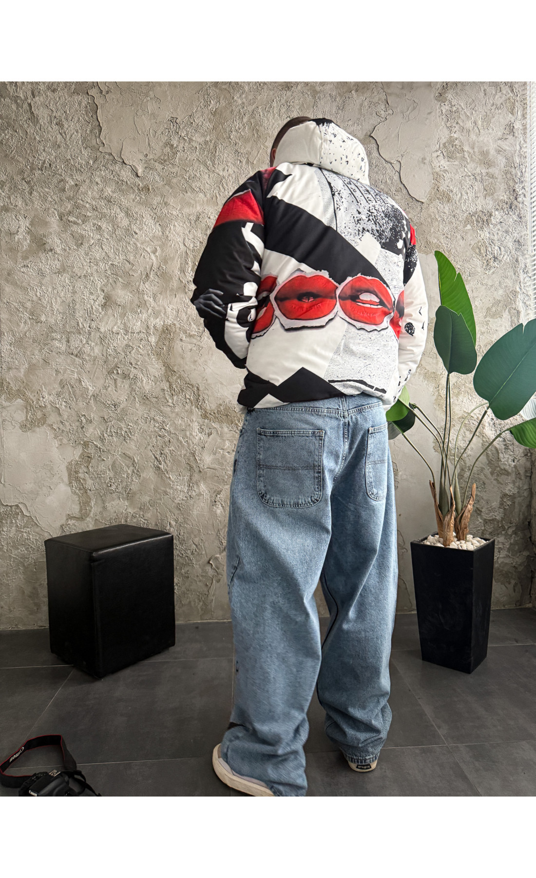 Анорак утеплений стильний драпп зима осінь весна