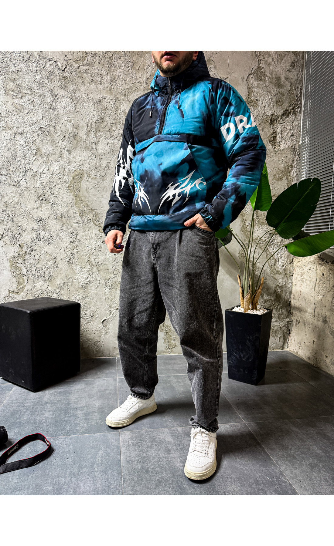 Анорак драпп зимовий стильний  модний молодіжний