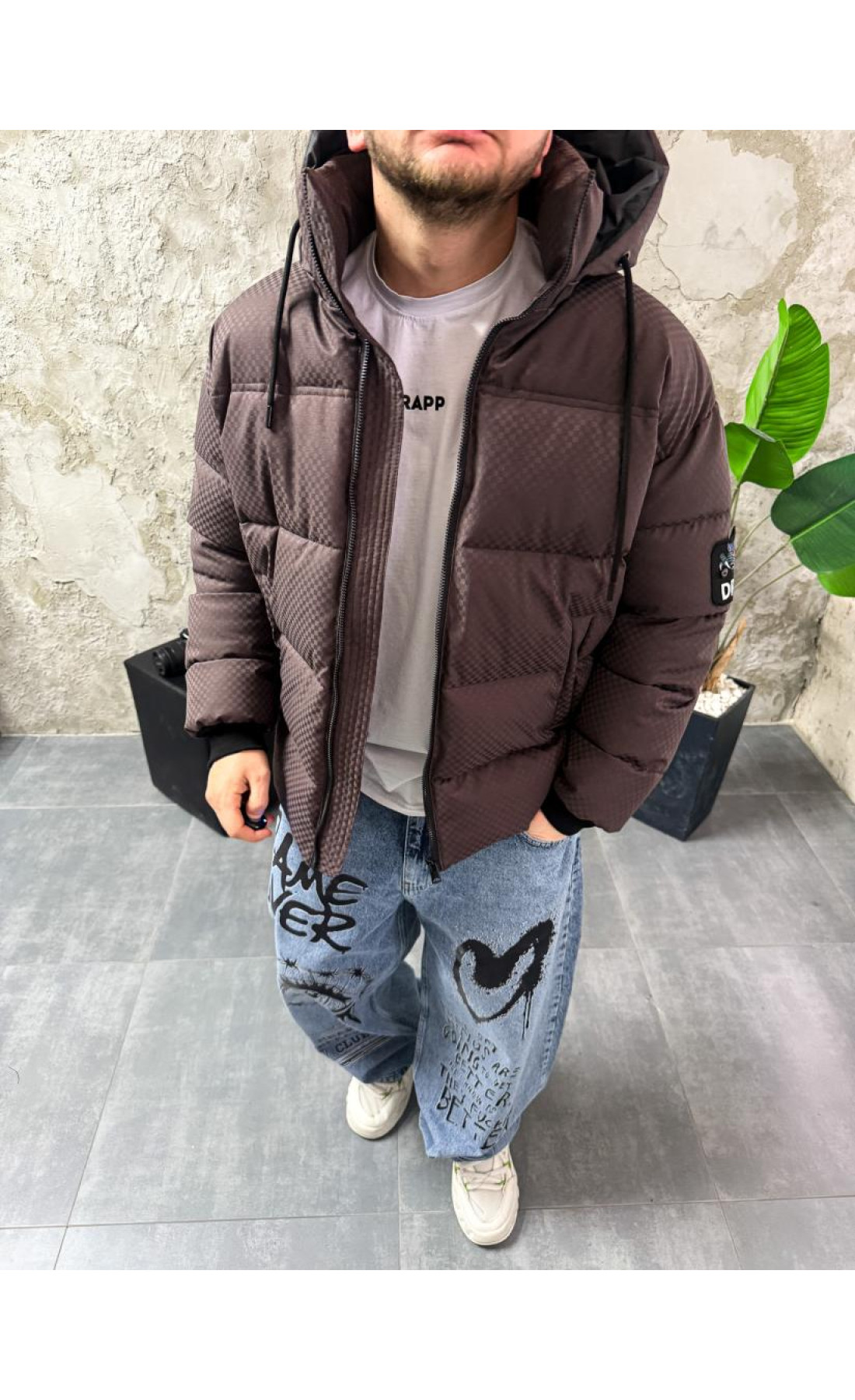 Куртка зимова drapp осінь зима  структурна плащівка