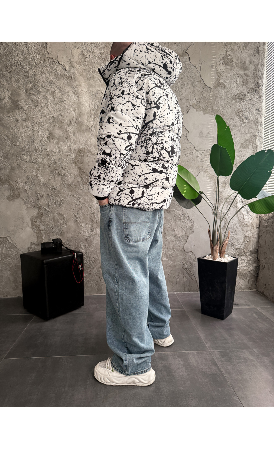 Пуховик з патчем драпп drapp стильний до - зима осінь теплий