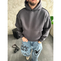 Худі на флісі драпп drapp   утеплене  зима