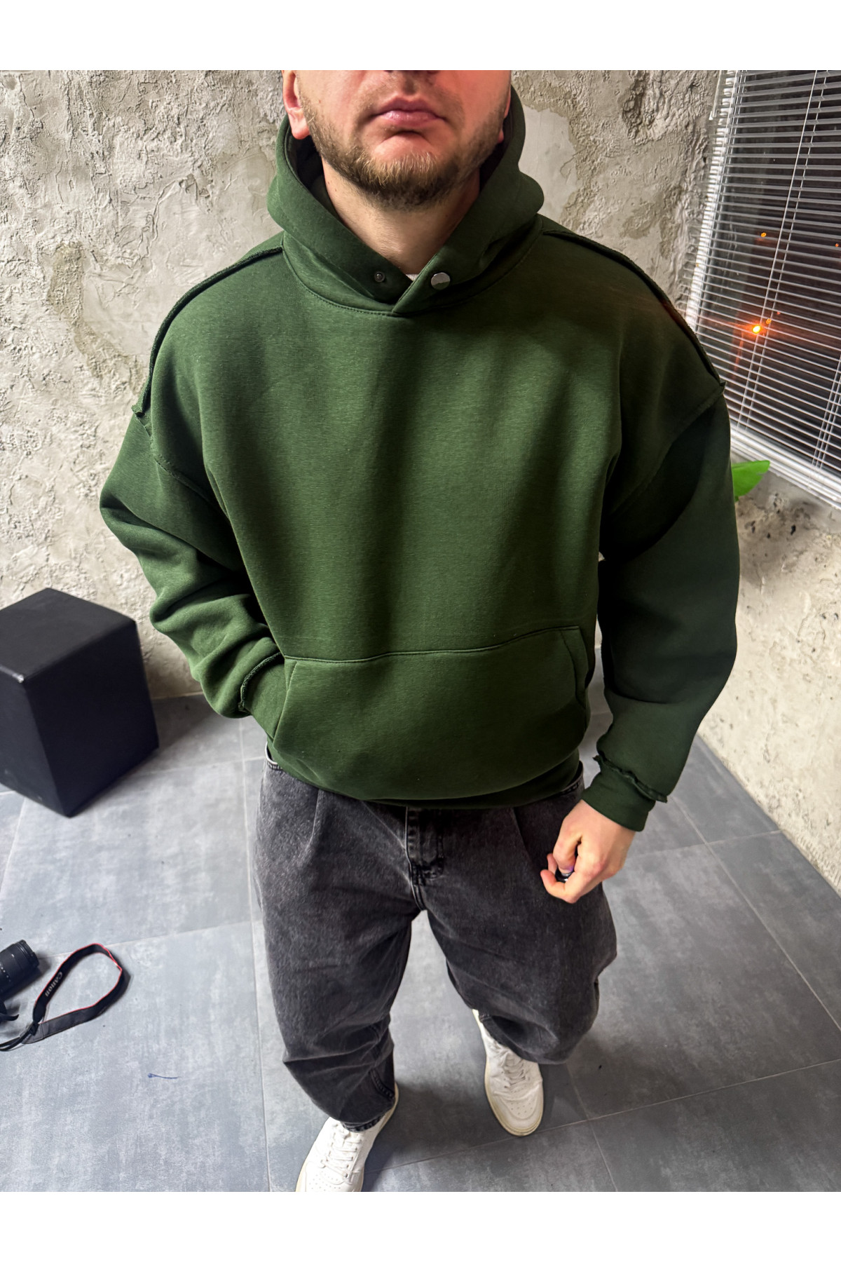 Худі на флісі драпп drapp   утеплене  зима