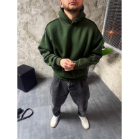 Худі на флісі драпп drapp   утеплене  зима