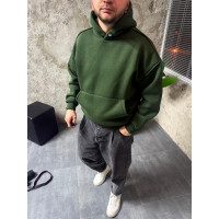 Худі на флісі драпп drapp   утеплене  зима