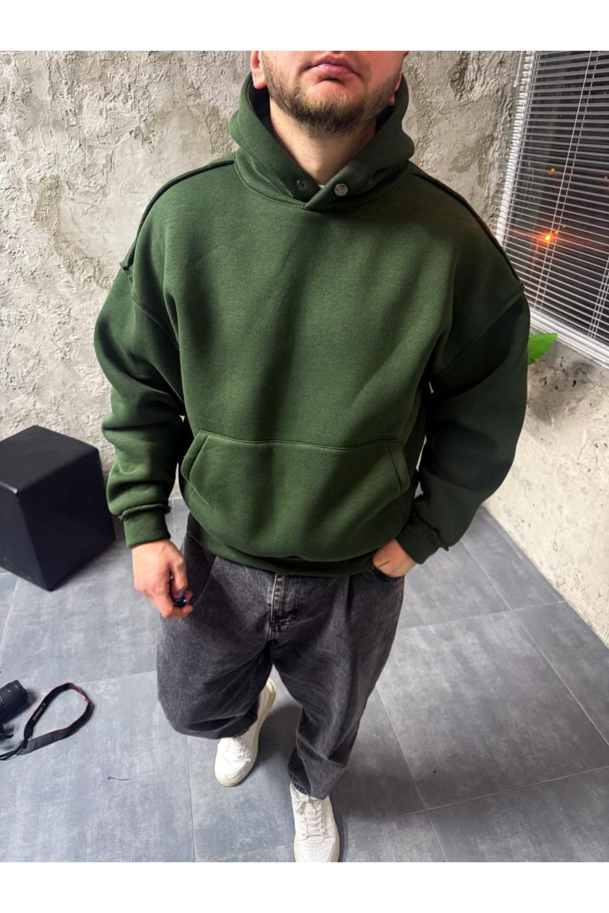 Худі на флісі драпп drapp   утеплене  зима