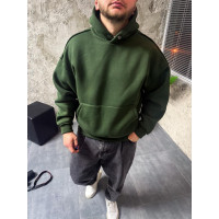 Худі на флісі драпп drapp   утеплене  зима