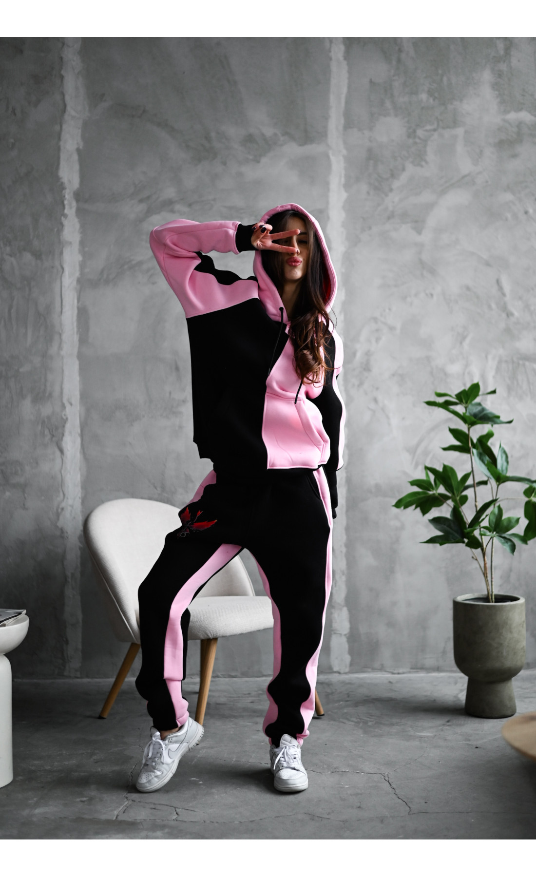 Спортивний костюм унісекс стильний модний весна осінь drapp виробництво україна