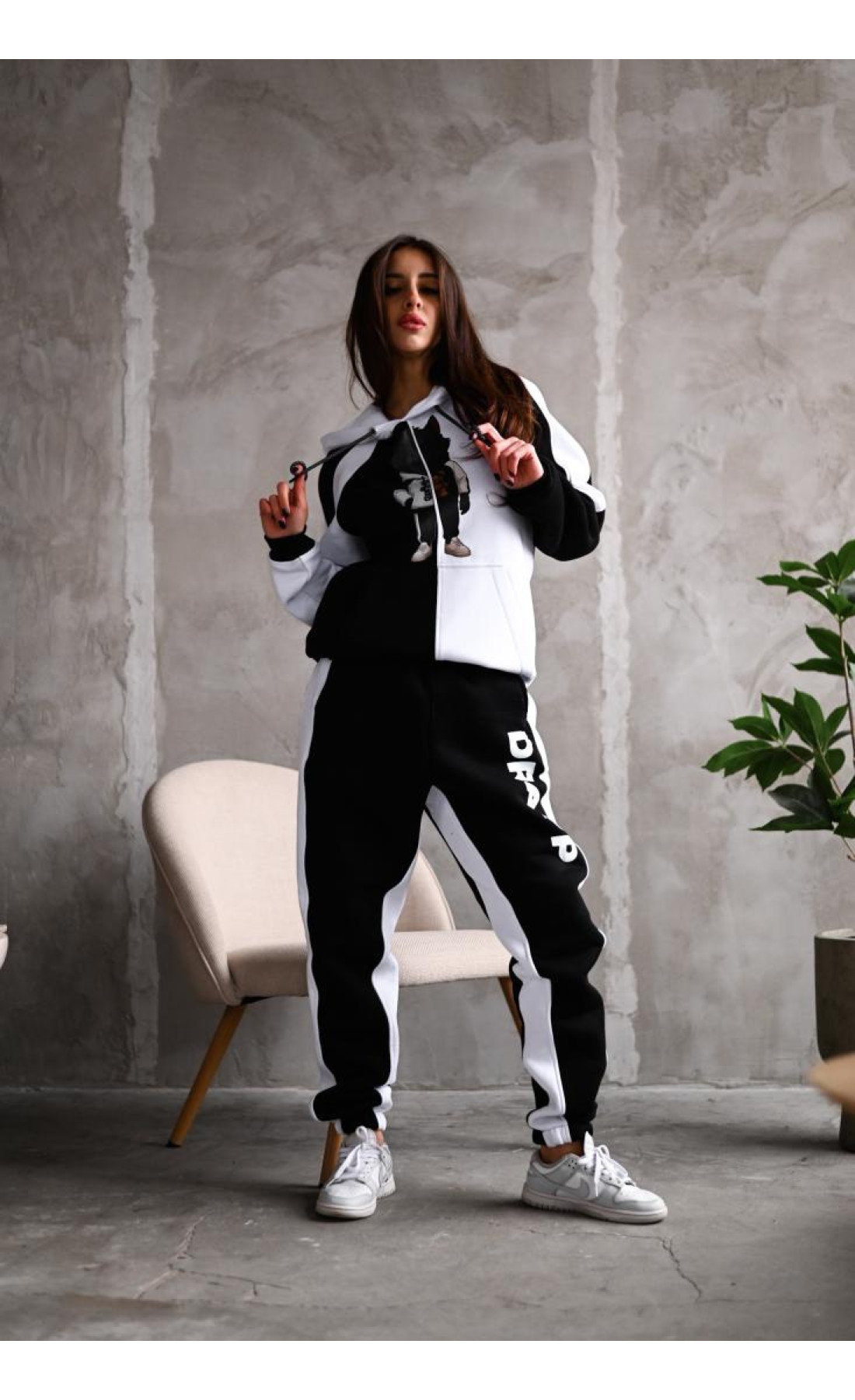 Спортивний костюм унісекс стильний модний весна осінь drapp виробництво україна