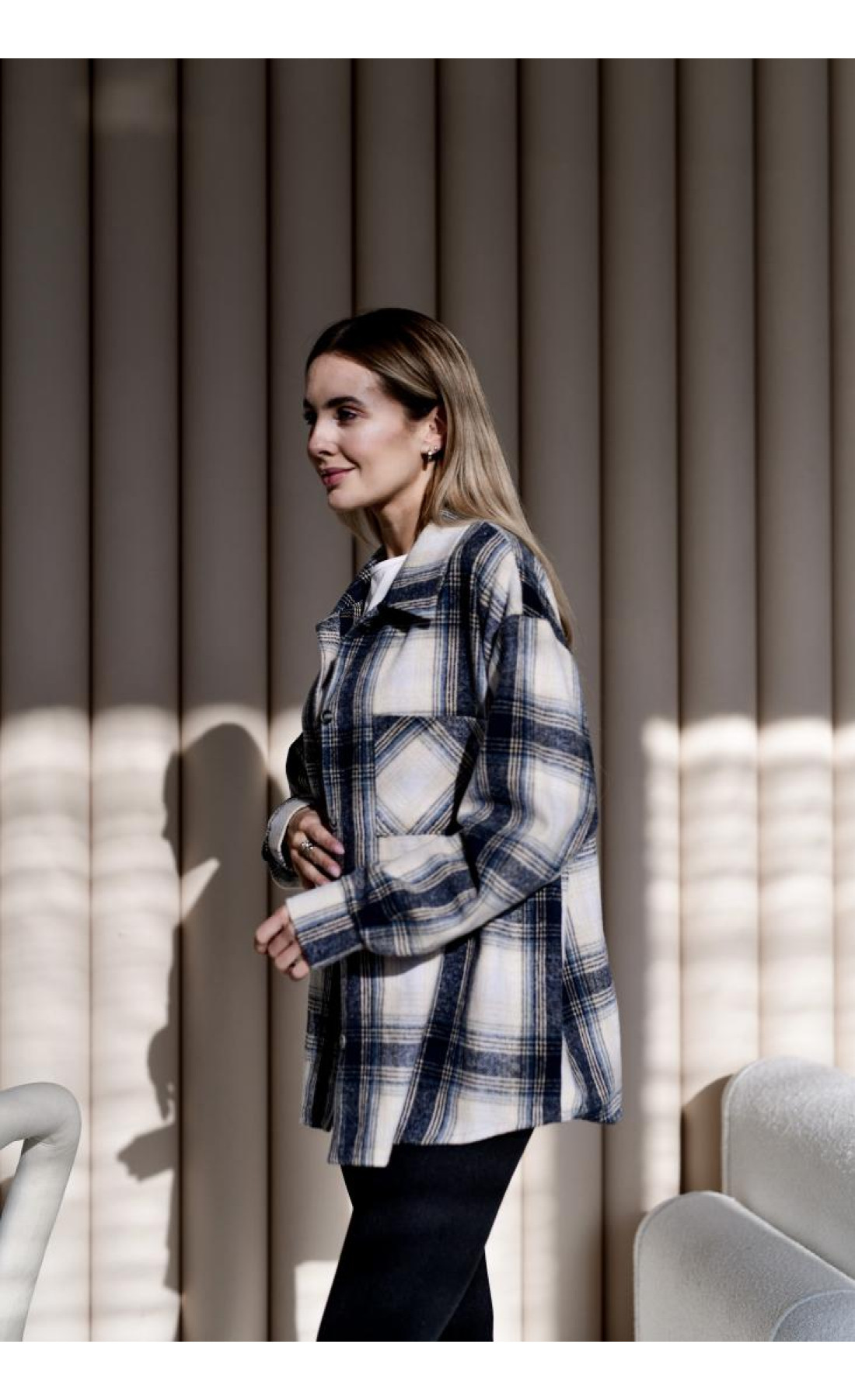 Сорочка жіноча байкова осіння