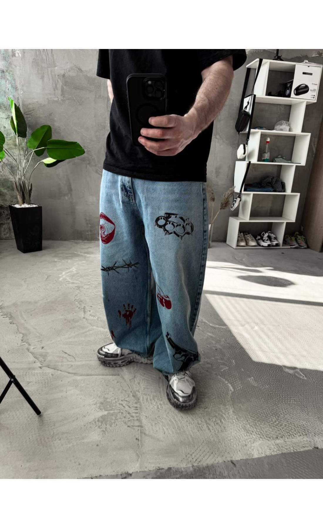 Джинси дтф чоловічі не утеплені  вільна посадка