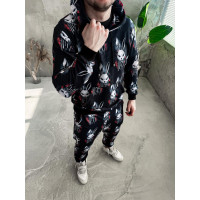 Костюм не утеплений худі штани чоловічий