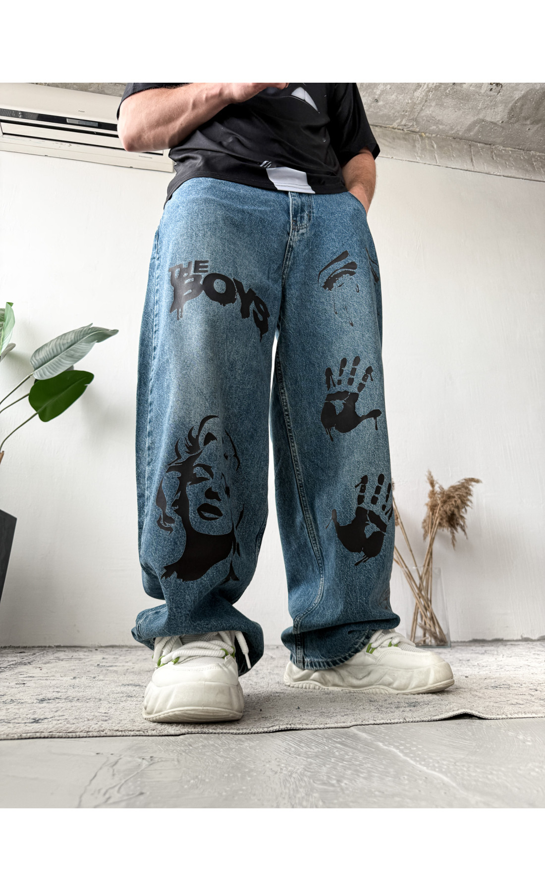 Джинси дтф чоловічі  оверсайз баггі