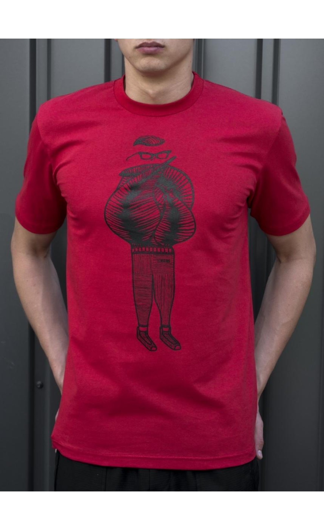 Футболка BEZET palm man red