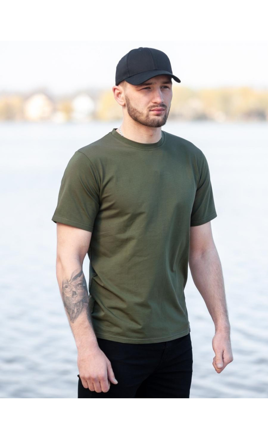Футболка BEZET base khaki'