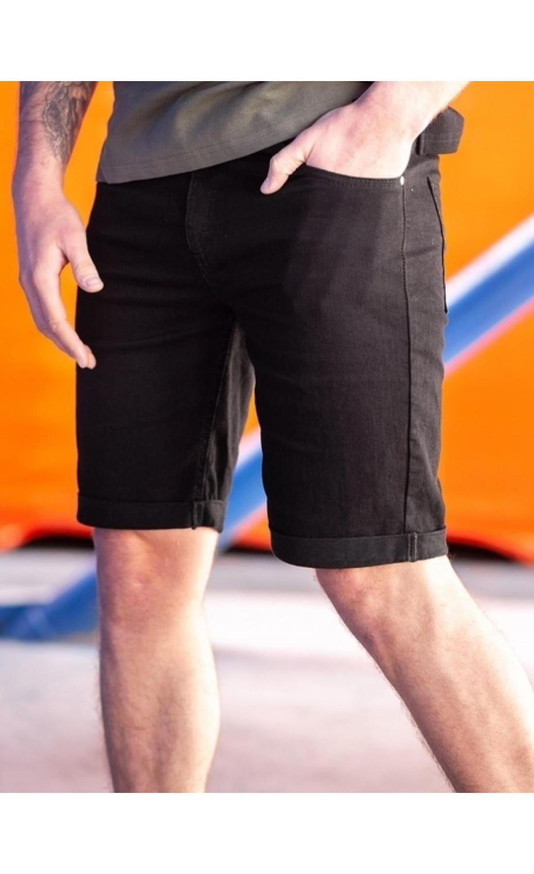 Джинсові шорти BEZET Fit black'