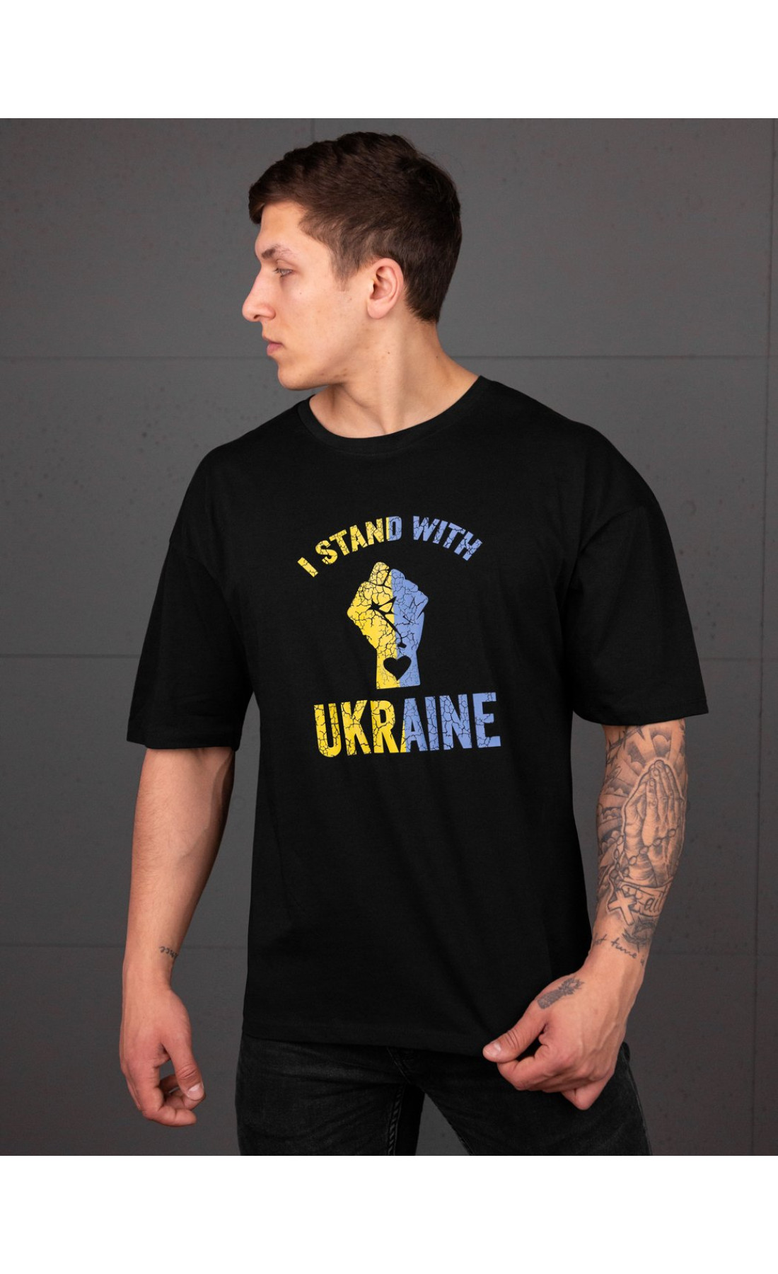 Футболка oversize BEZET tand чорний