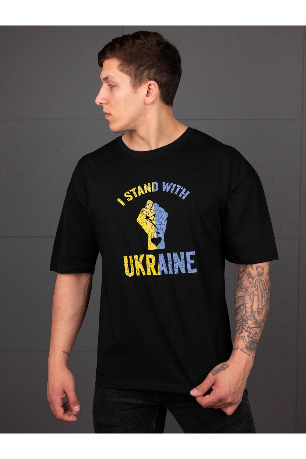 Футболка oversize BEZET tand чорний