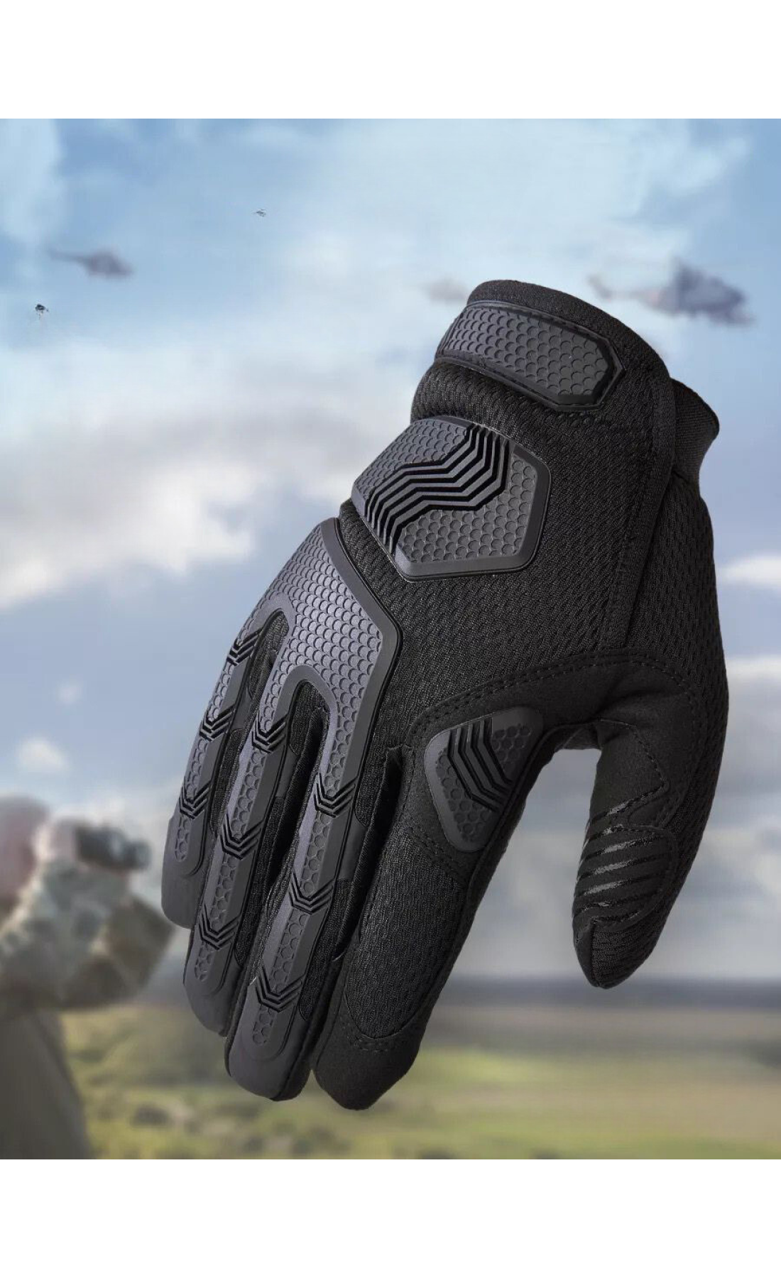 Рукавиці тактичні BEZET Protective чорний