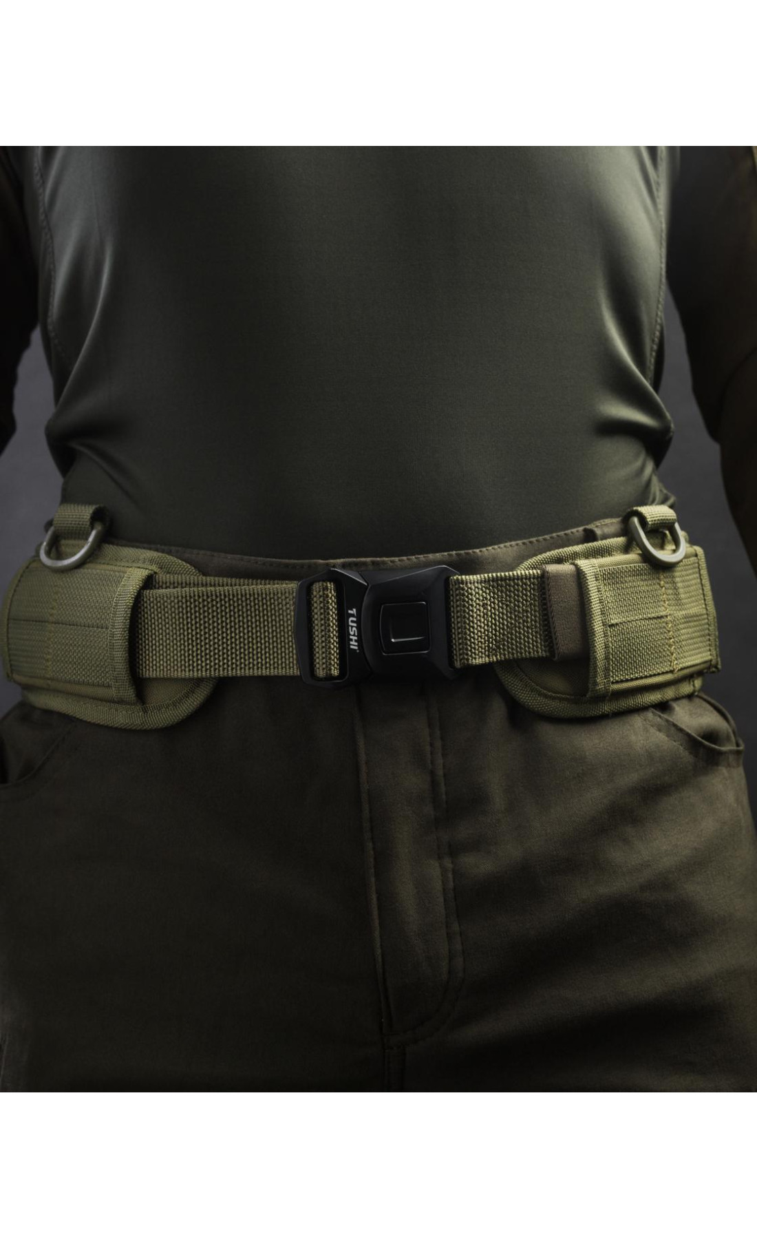 Ремінь тактичний BEZET Fight Khaki