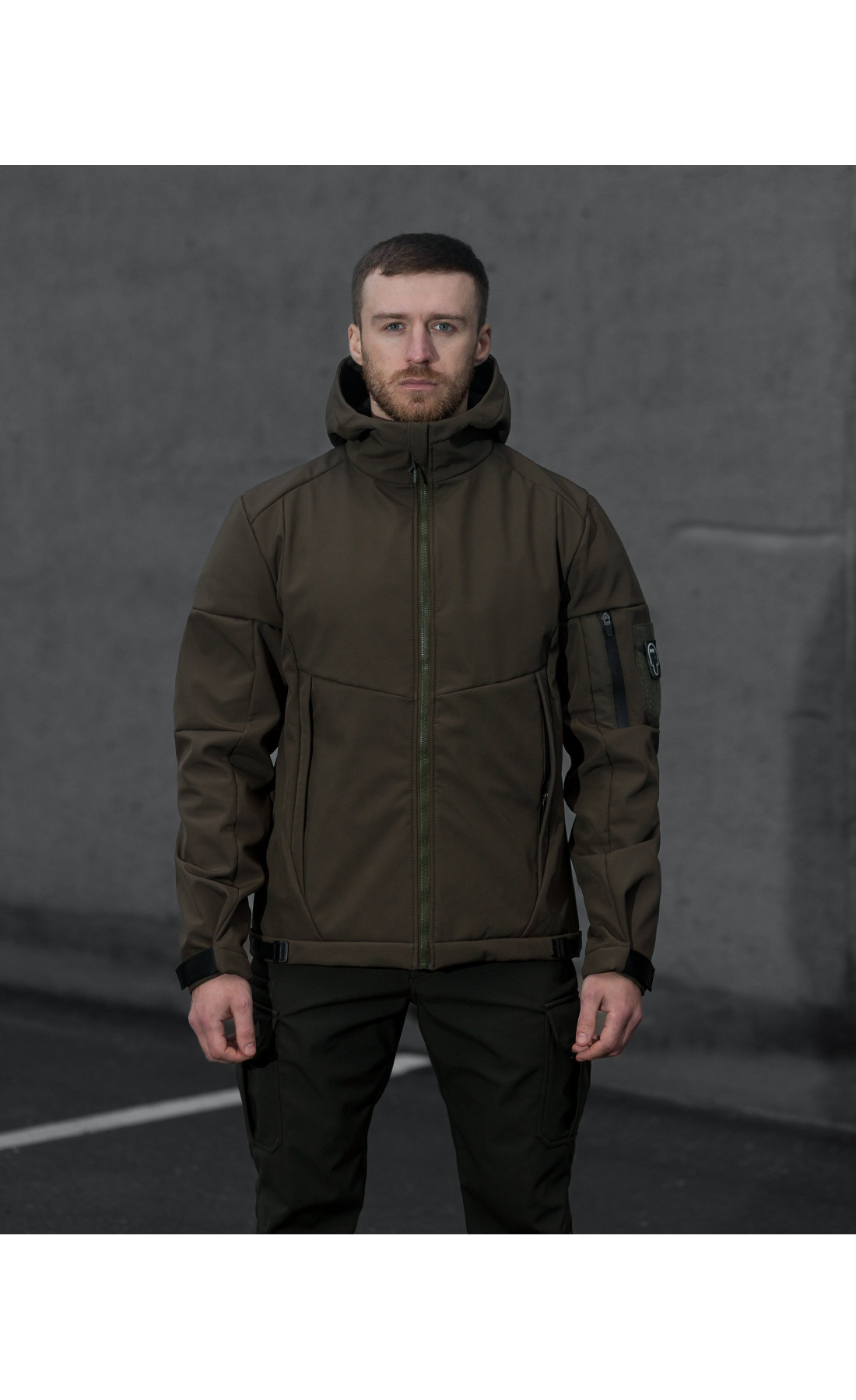 Куртка Softshell BEZET Робокоп . хакі