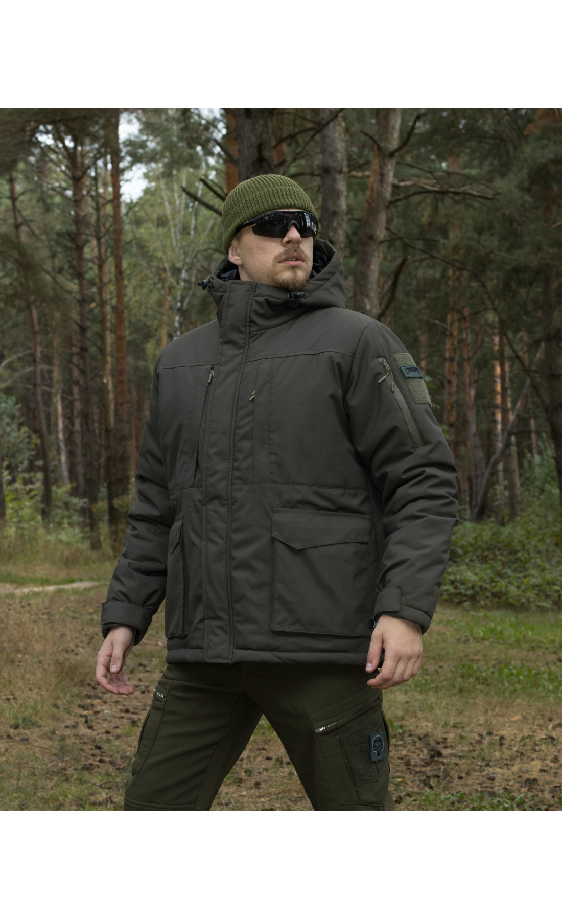 Куртка тактична зимова BEZET SnowPatrol хакі