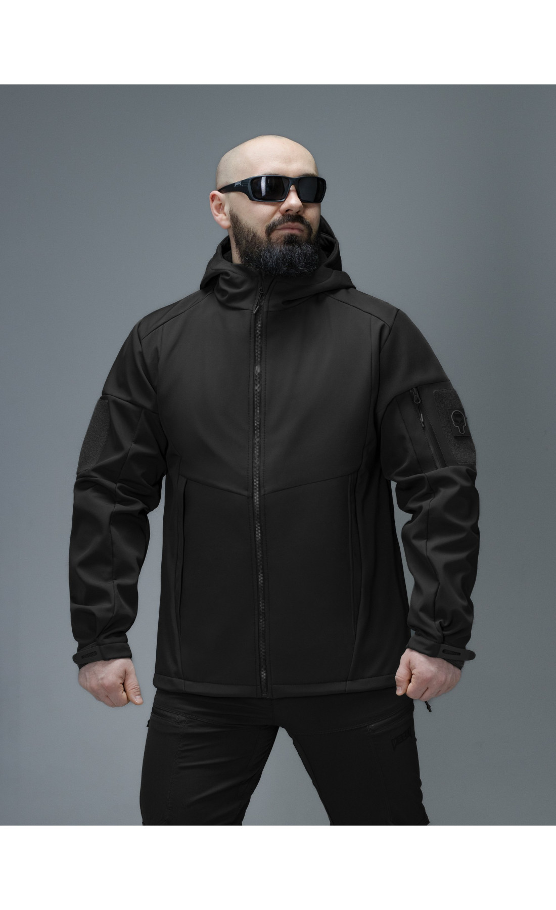 Куртка Softshell BEZET Робокоп GEN.III чорний