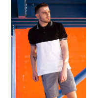 Футболка поло BEZET young blk / white'