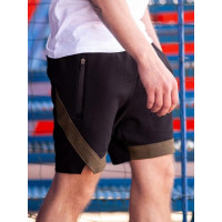 Спортивні шорти BEZET Avant-garde black / khaki'