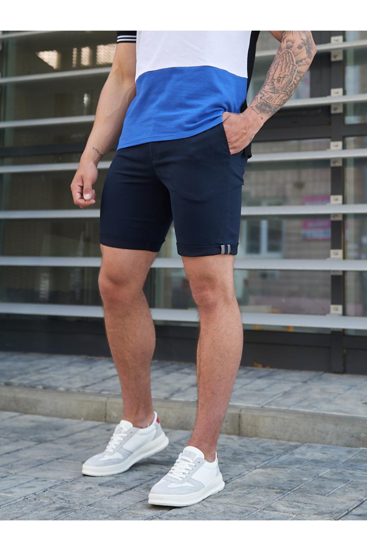 Брючні шорти BEZET Сlassic dark blue'