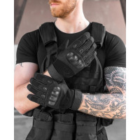 Рукавиці тактичні BEZET чорні