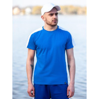Футболка BEZET shark blue / white
