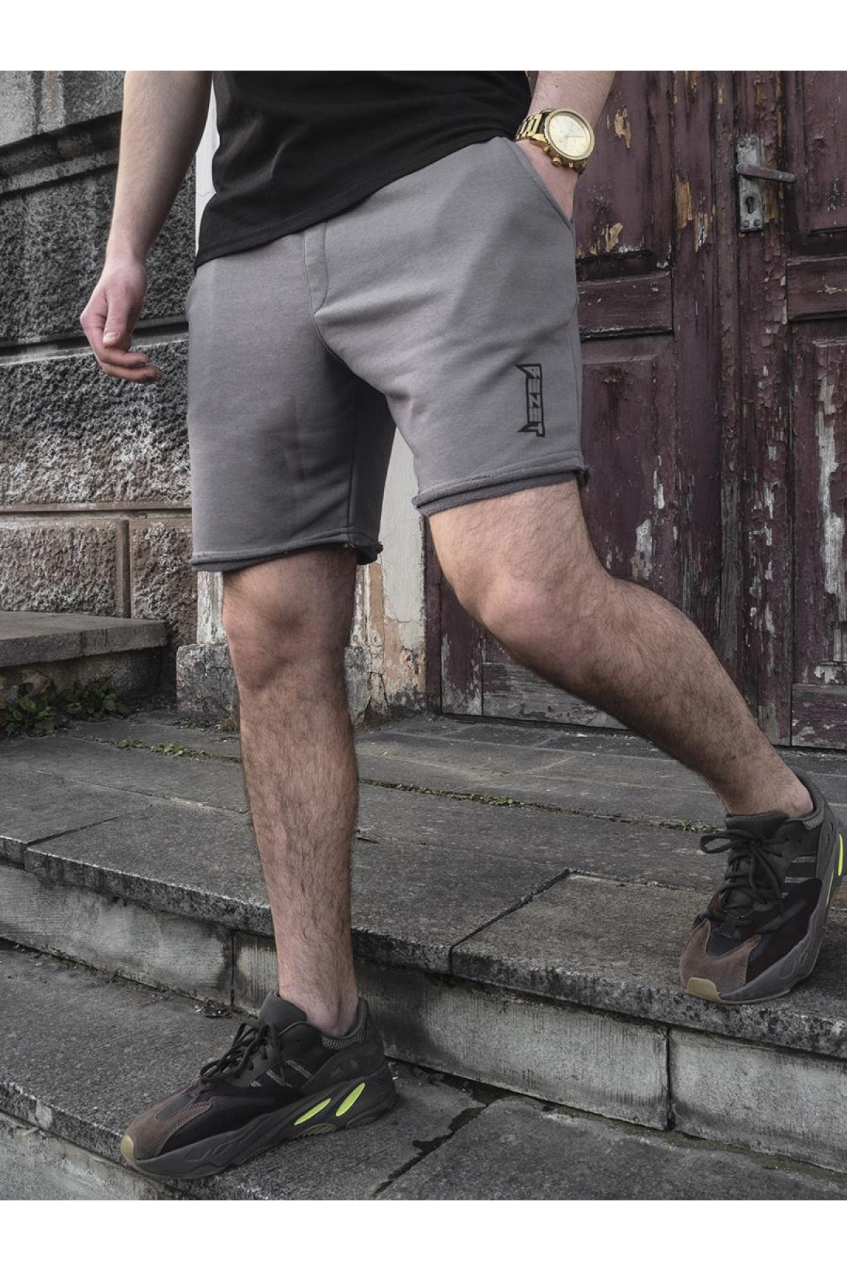 Спортивные шорты BEZET Tzar grey'