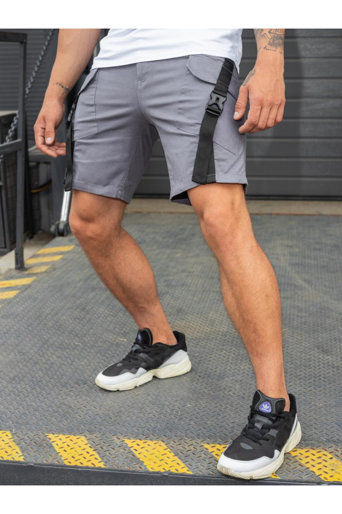 Шорти карго BEZET Predator сірий