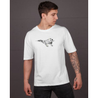 Футболка BEZET МІЙ ГЕРОЙ білий