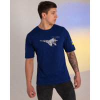 Футболка BEZET МІЙ ГЕРОЙ синій