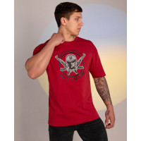 Футболка BEZET Доброго вечора бордовий