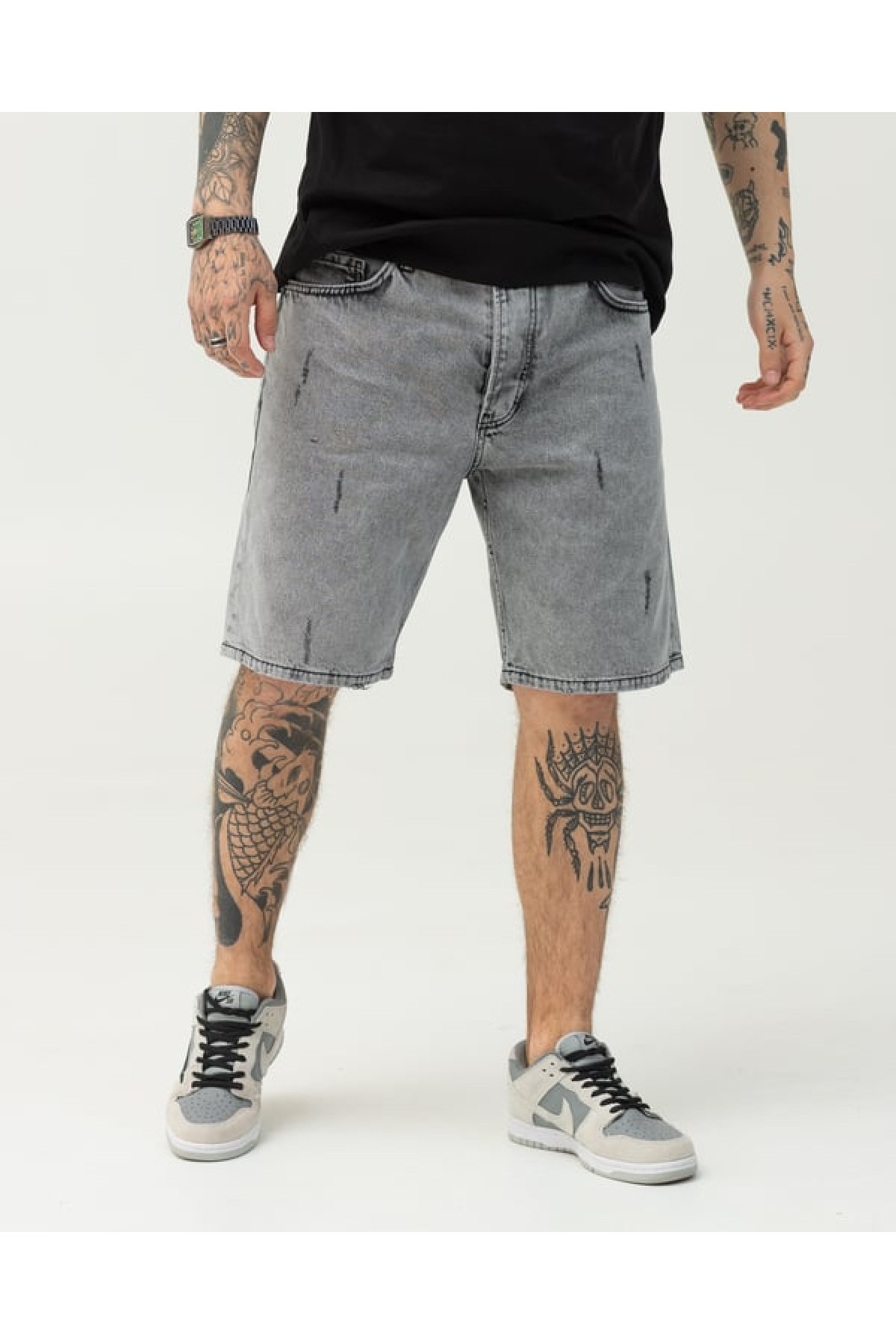 Сілі джинсові шорти BEZET з перфорацією