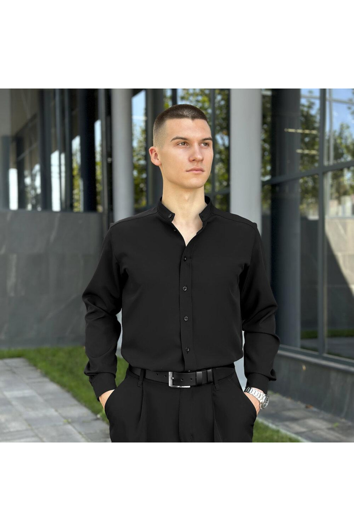 Сорочка Pobedov Legend Чорний