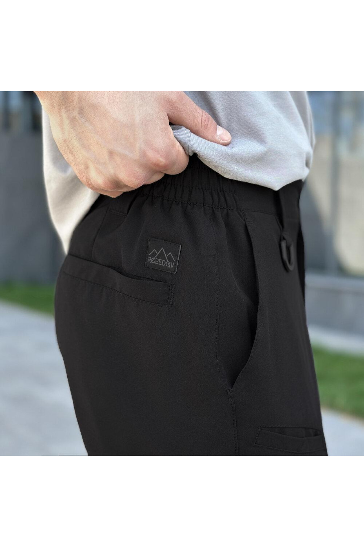 Штани-карго Pobedov Tactical Soft Чорний