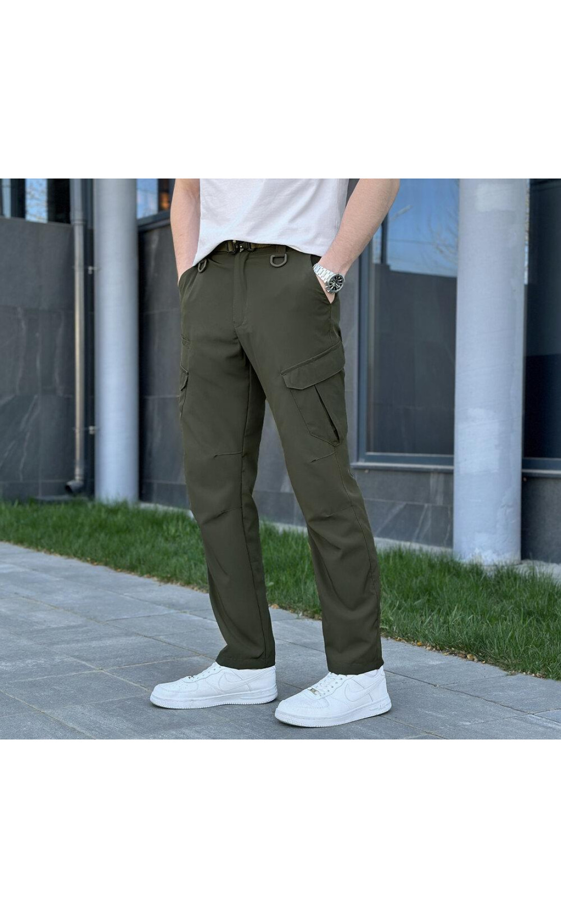 Штани-карго Pobedov Tactical Soft Хакі